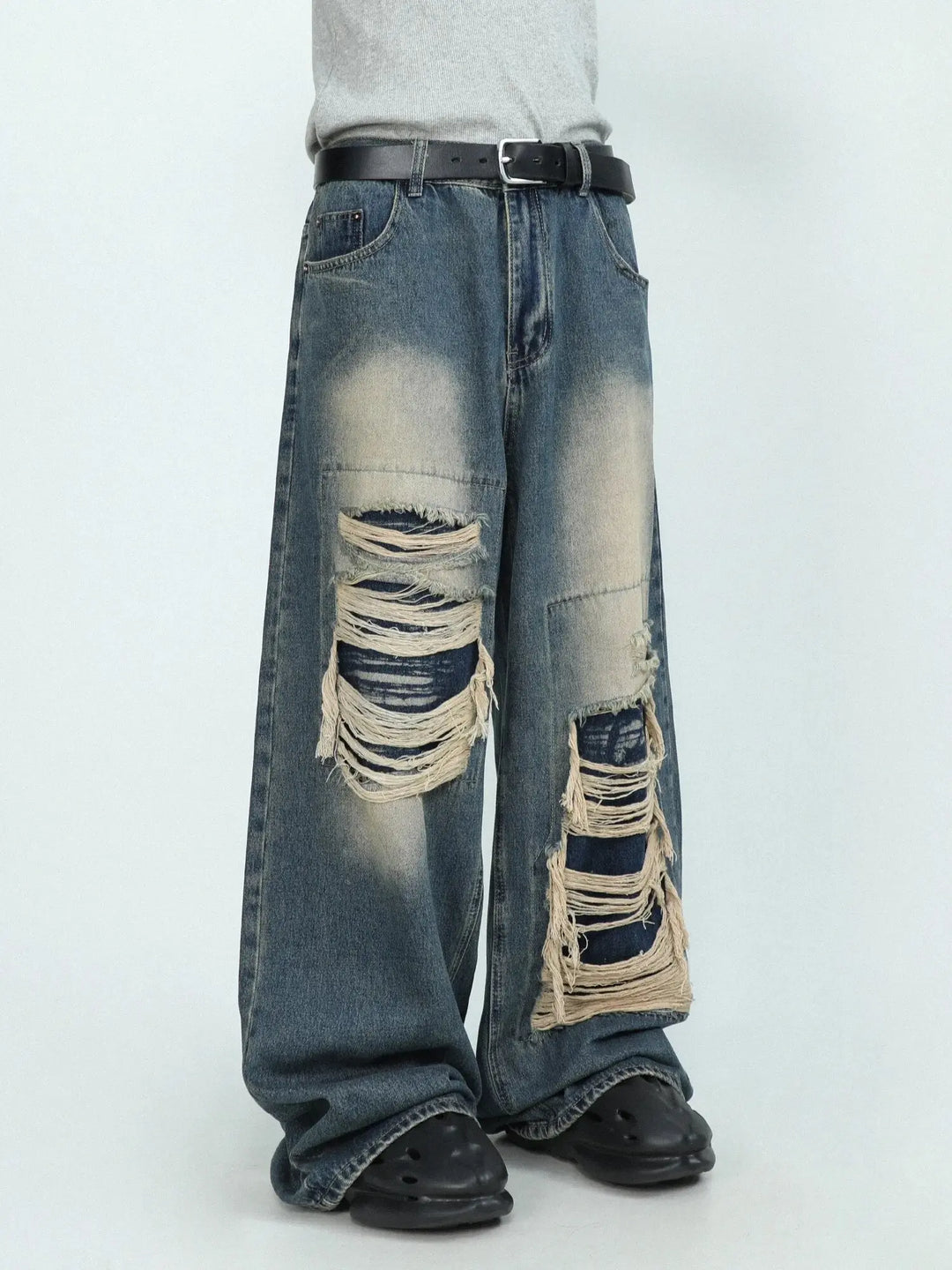 Hip-Hop Boot Cut Jeans Aleksandrov