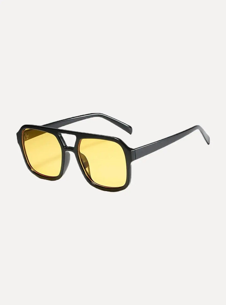 Retro Square Sunglasses - Aleksandrov - Y2K - Vintage Clothing