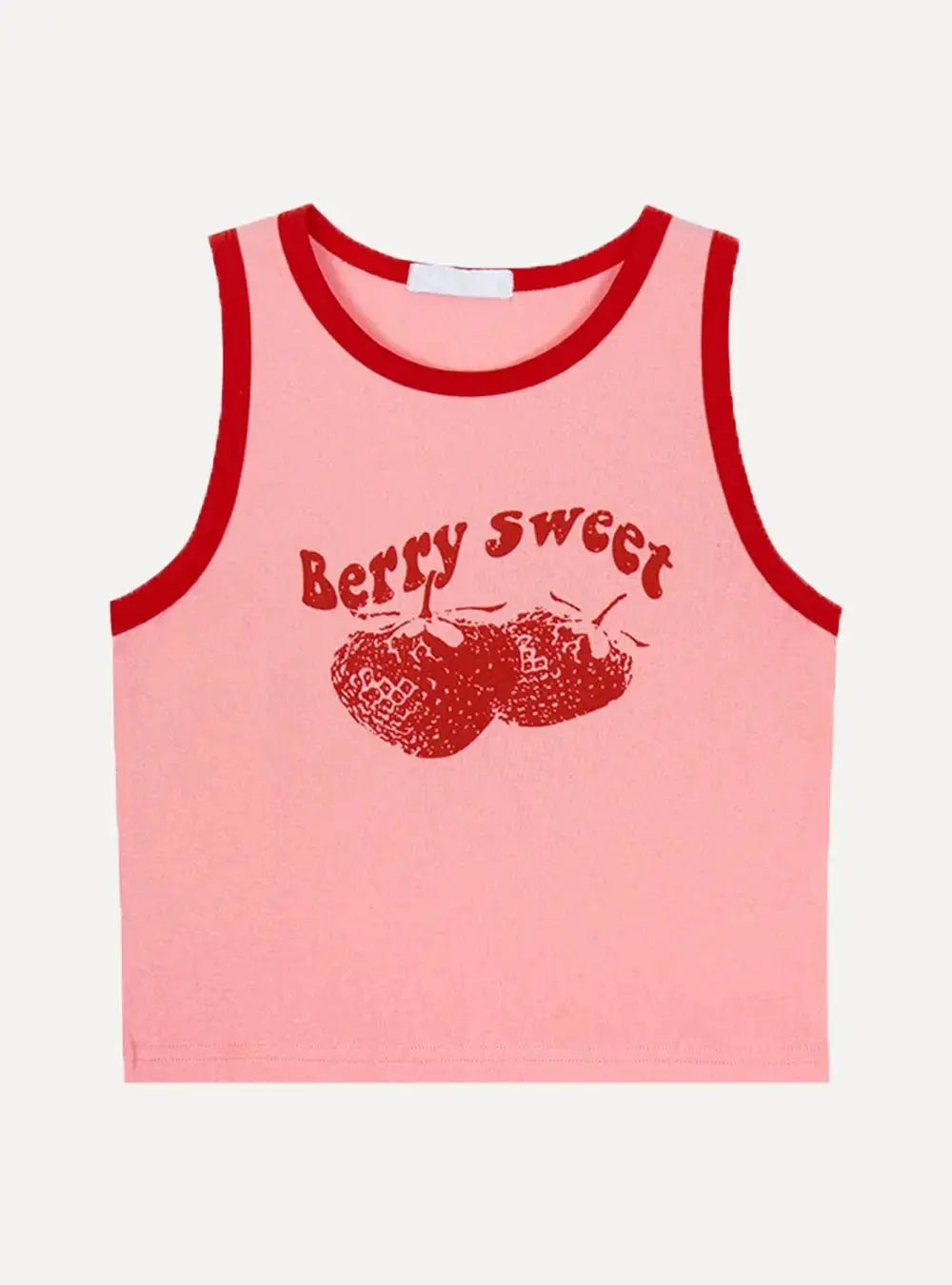 "Sweet Berry" Top - Aleksandrov - Y2K - Vintage Clothing